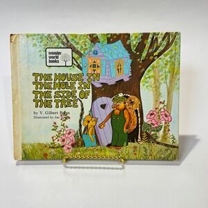 The House in the Hole in the Side of the Tree V. Gilbert Beers 1973 Vintage Book
